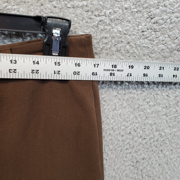 Charter Club Slim It Up Dress Pants Slacks Browns Size 12 Business - Picture 2 of 9